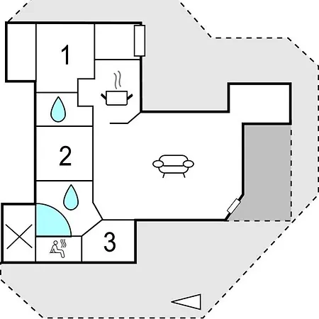 Skønt Hus I Blåvand Med Sauna Feriehus Blåvand
